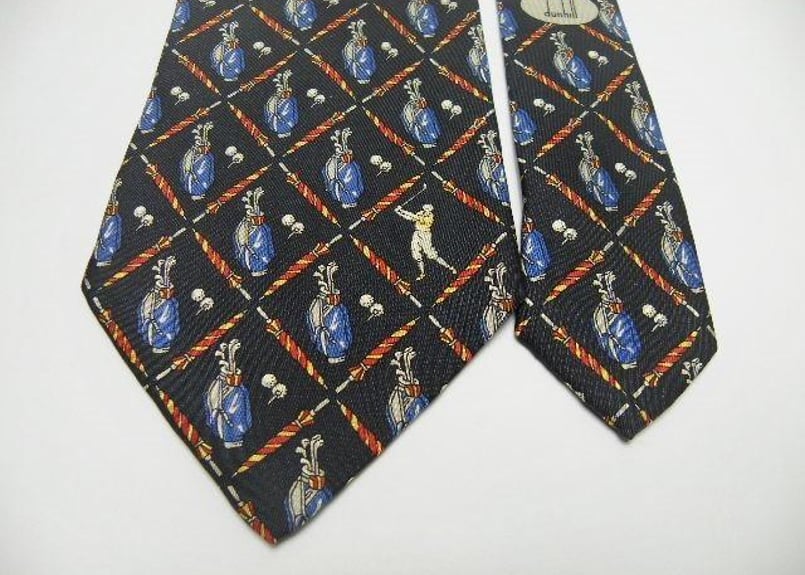 未使用 dunhill ダンヒル 2014年 JFA サッカー日本代表 ネクタイ