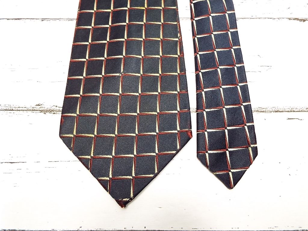 80年代・90年代ヴィンテージネクタイ】HARDY AMIES LONDON 松屋