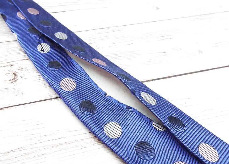 シミ/スレあり】【可愛いドット柄】オックスフォード広島屋扱い 総柄