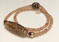 2連】宝瓶天珠 ラピスラズリ | k-z factory