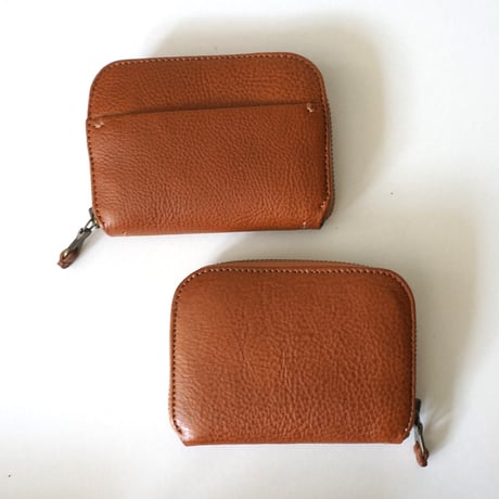 ラウンドファスナーカード&小銭入