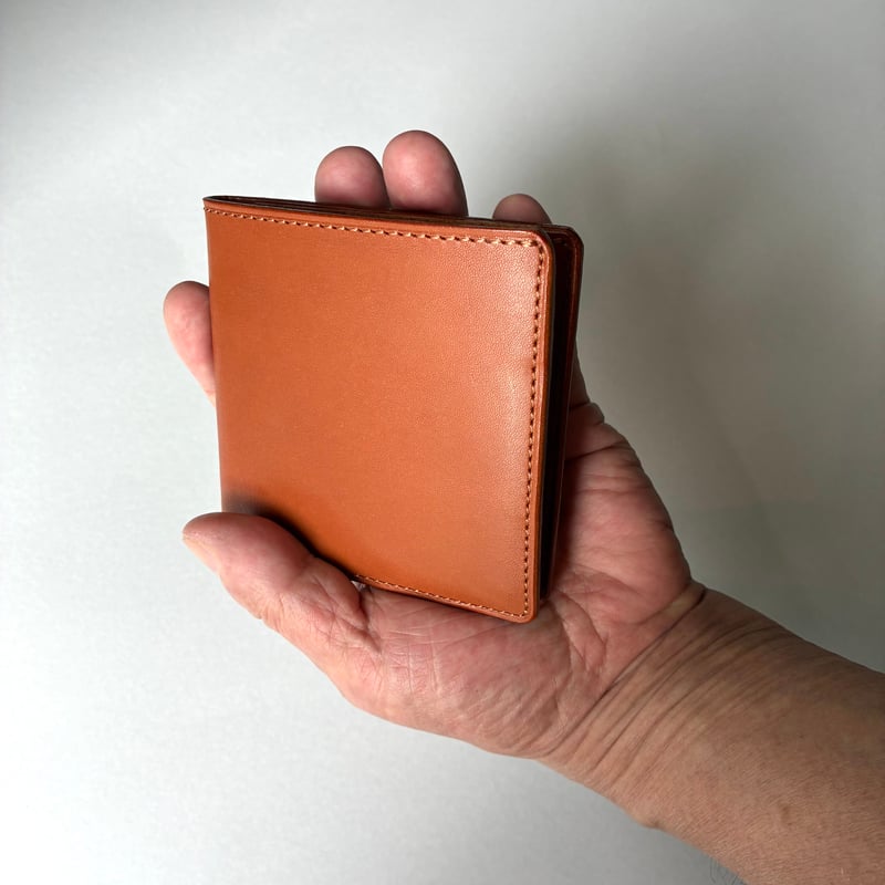 二つ折り財布 10cm角二折財布 | nasukonsha