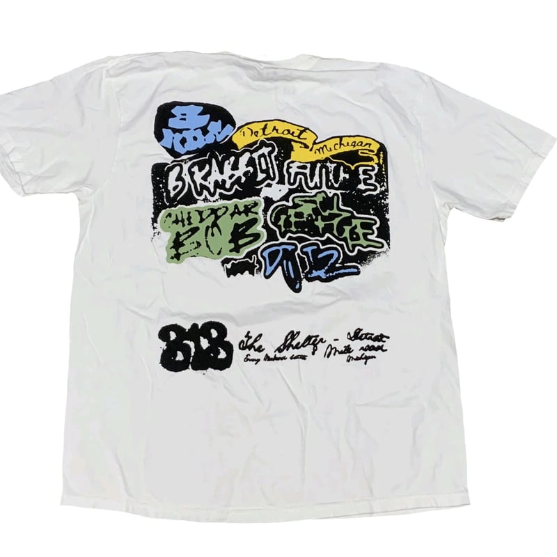 EMINEM OFFICIAL/8MILE GRAFFITI T-SHIRT | RUDEBO EMINEM OFFICIAL/8MILE GRAFFITI T-SHIRT | RUDEBO