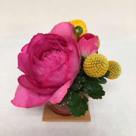 《花と漆器と色》咲（春）
