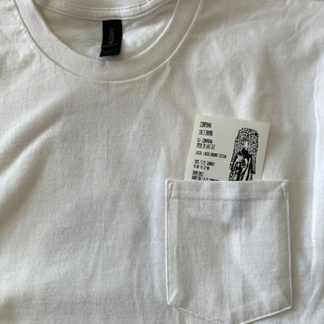 「Oppa-la COMPUMA 7h」mysterious T-shirt（白・半袖）2XLサイズのみ
