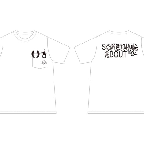 「SOMETHING ABOUT 2024」T-shirt（チャコール）SOLD OUT!