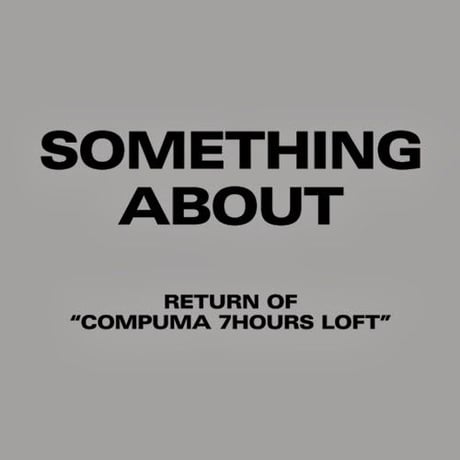 アダルト徳利Tシャツ（グレー）Mサイズ SOMETHING ABOUT 2013