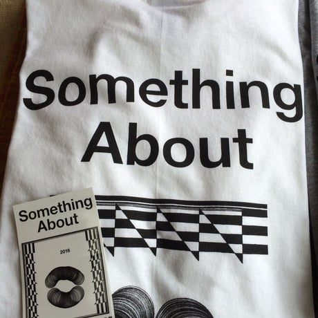 “Compuma meets Haku” T-shirt（白）ステッカー付き!!! SOMETHING ABOUT 2016
