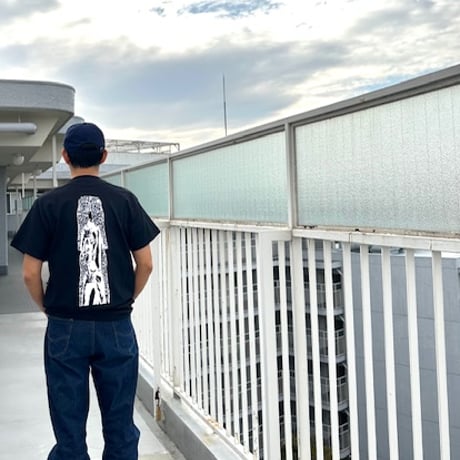 「Oppa-la COMPUMA 7h」mysterious T-shirt（黒・半袖）SOLD OUT