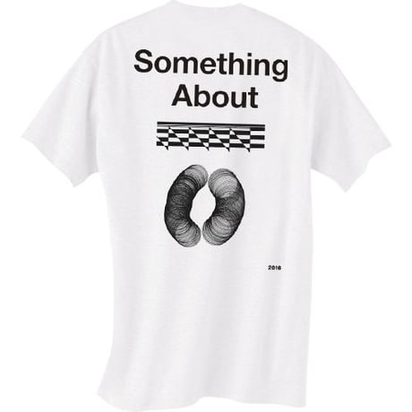 “Compuma meets Haku” T-shirt（白）ステッカー付き!!! SOMETHING ABOUT 2016