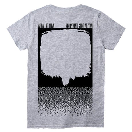 T-shirt「悪魔の沼 “NON-OPTIMIZED SOUND ” T-shirt（グレー）」bbF 2020