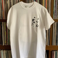 「00.01.33」T-shirt（白）ステッカー付き!!! SOMETHING ABOUT 2019