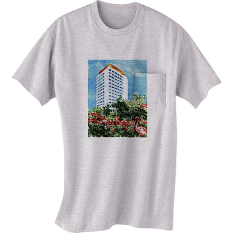 “MUSIC LOVERS ONLY reprise dub” T-shirt（アッシュ）SOMETHING ABOUT 2015