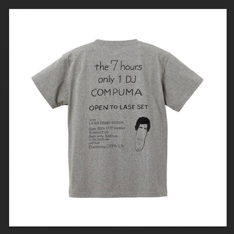 「COMPUMA the 7hours」2024 T-shirt（グレー）