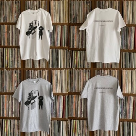 「FORBIDDEN PARADISE」T-shirt（グレー） SOMETHING ABOUT EXOTICA 2019