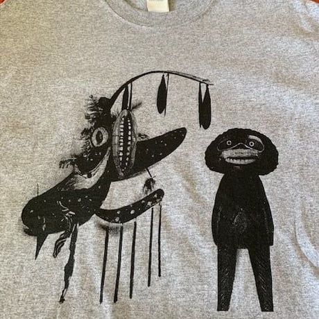 「FORBIDDEN PARADISE」T-shirt（グレー） SOMETHING ABOUT EXOTICA 2019