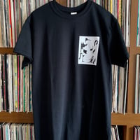 「00.01.33」T-shirt（黒）ステッカー付き!!! SOMETHING ABOUT 2019