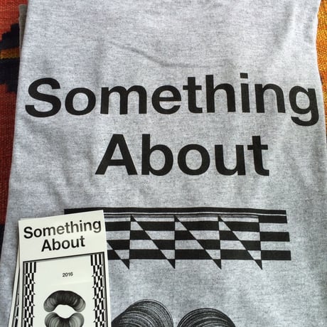 “Compuma meets Haku” T-shirt（グレー）ステッカー付き!!! SOMETHING ABOUT 2016