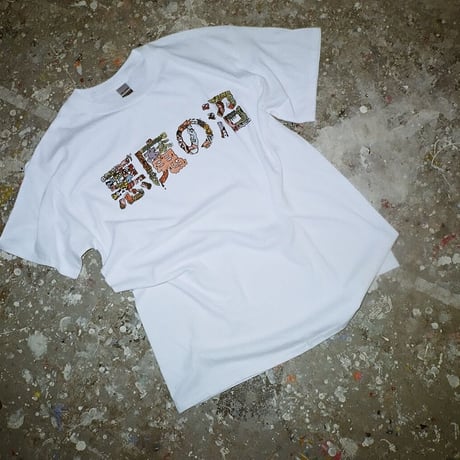 「悪魔の沼Tシャツ（白）」2021年