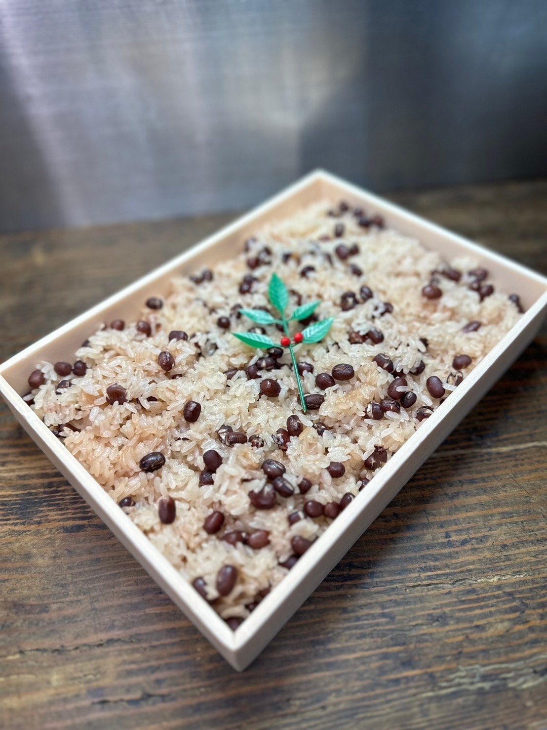 店舗受け取り商品】さとう特製お赤飯 折り詰め | さとう商店
