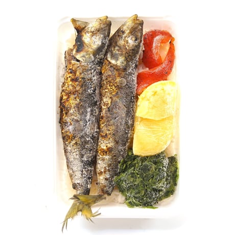 [冷凍発送]イワシ炭火焼き弁当