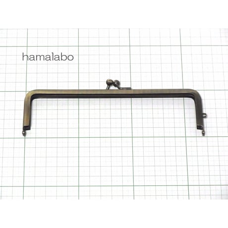 【HA-1365】16.5cm口金/(アンティークゴールド)