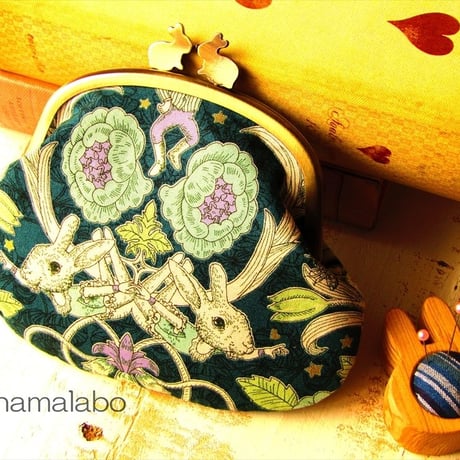 【HA-1878】12.5cmくし型(足長)/(茶色の木キューブ×アンティークゴールド)