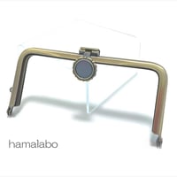 【HA-2260】オコシ式口金/12cm角型-空枠-