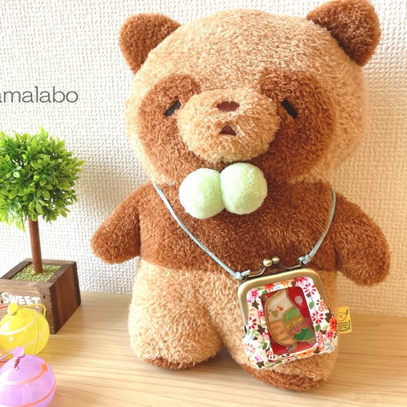 KT-2156】超ミニサイズ！☆推しぬい＆推しドールが使う☆推し活がま口