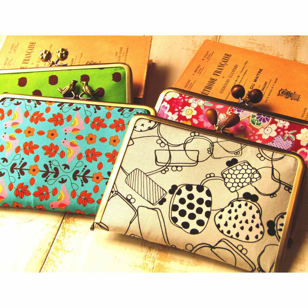 【れいな】ハンドメイドがま口マルチケース Kamesan Multi Case – マザーハウス 公式サイト