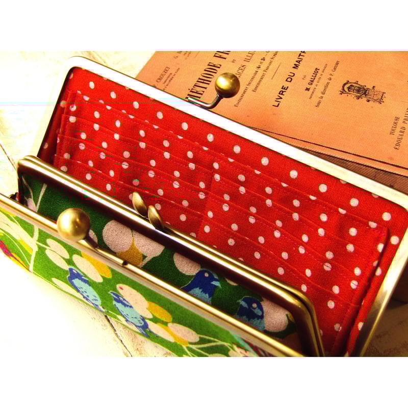 KT-2024】親子がま口の長財布の型紙＆レシピ【22cm用】 | Hamalabo-2nd