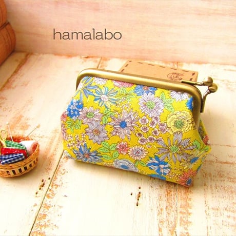 在庫調整で今だけ47％引き！【HA-b1164】<横ひねり>10cm/角型の口金(アンティークゴールド)