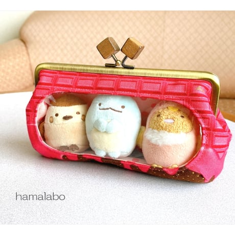 【HA-2019】16.5cm木玉/角型(茶色の木キューブ×アンティークゴールド)