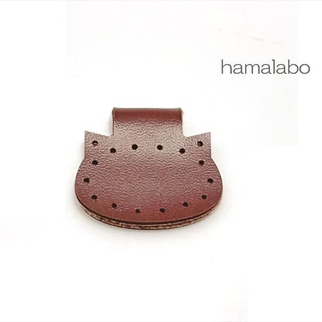 【HA-689】ショルダーバッグ用のネコ型アタッチメント(極小サイズ) 8枚入り(Dカンなし)
