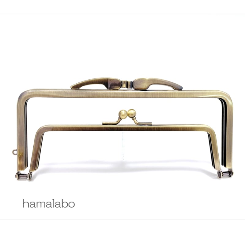 初回のみ大特価!【HA-2380】親子口金18cm(キツネひねり 初回のみ大特価!【HA-2380】親子口金18cm(キツネひねり