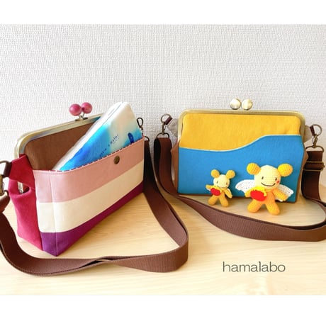 CATEGORY がま口ショルダーバッグ | Hamalabo-2nd /がま口の口金と型紙