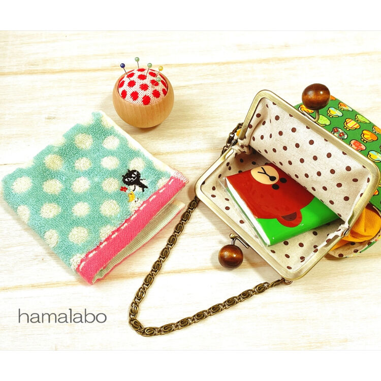 KT-2096】着せ替え可能！【サコッシュ風】がま口ポケット