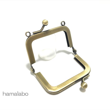 限定口金＆特価！【HA-2541】5.5cm口金/カン付き/(アンティークゴールド)　5本セット