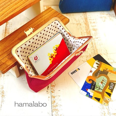 お得な5本セット！【HA-b1232】12cm/角型口金(アンティークゴールド)-碁石つまみ-
