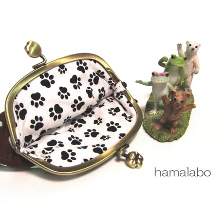 【HA-199】12.5cm/くし型(肉球)・アンティークゴールド