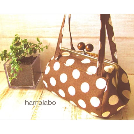 【HA-1212】18cm/角型(白玉×アンティークゴールド)・カン付き