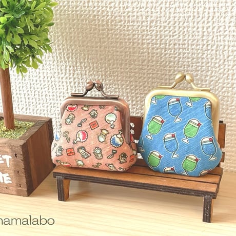 3月1日販売開始！特価品＆限定【HA-2501】5.5cm口金(少し足長)/ナツメひねり(ゴールドサティーナ)　5本セット