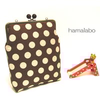 【KT-1057】がま口母子手帳ケース(Lサイズ)の型紙＆レシピ【18cm/角型用】