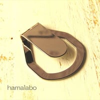 【HA-636】<身に付けるがま口>ぶら下げ用ベルトフック＆帯フック(シルバー)