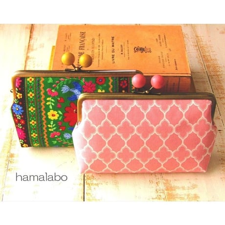 【HA-2019】16.5cm木玉/角型(茶色の木キューブ×アンティークゴールド)