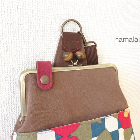 【HA-640】ショルダーバッグ用のアタッチメント(大サイズ)/Dカン仕様