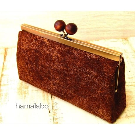 【KT-2050】浮き足で作る！がま口ポーチの型紙＆レシピ【19cm浮き足用】