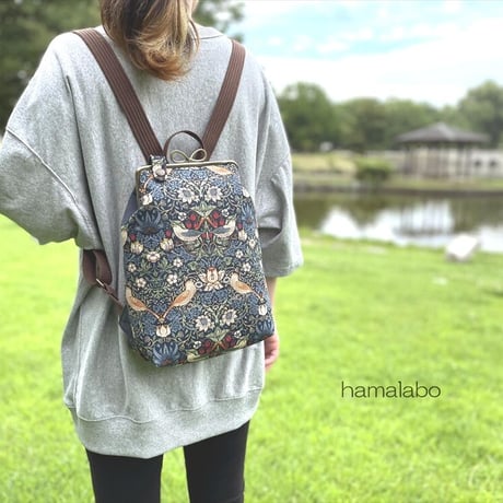 【HA-1801】18cm/角型口金/(新リボン×ブラック)