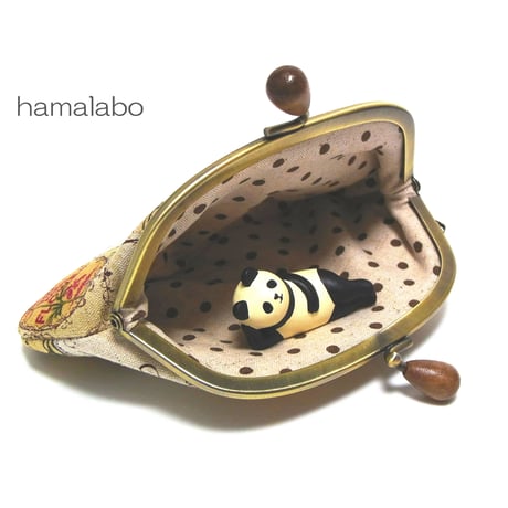 【HA-199】12.5cm/くし型(肉球)・アンティークゴールド