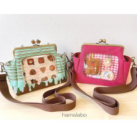 CATEGORY がま口ショルダーバッグ | Hamalabo-2nd /がま口の口金と型紙